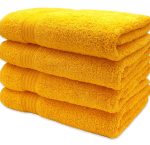 Yellow Bath Towels