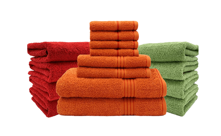 Colored Towels